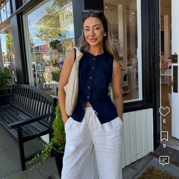 Tops - Aritzia denim top